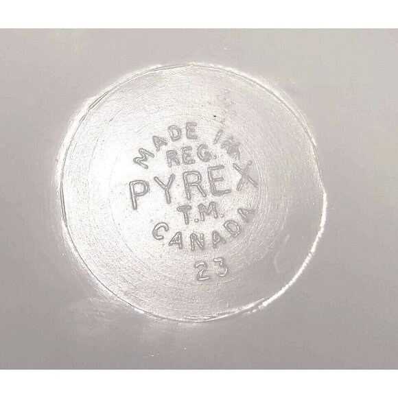 PYREX Bread Plates- Turquoise Blue-6.75 Inches - Set of 3-Made in Canada - Picture 6 of 10